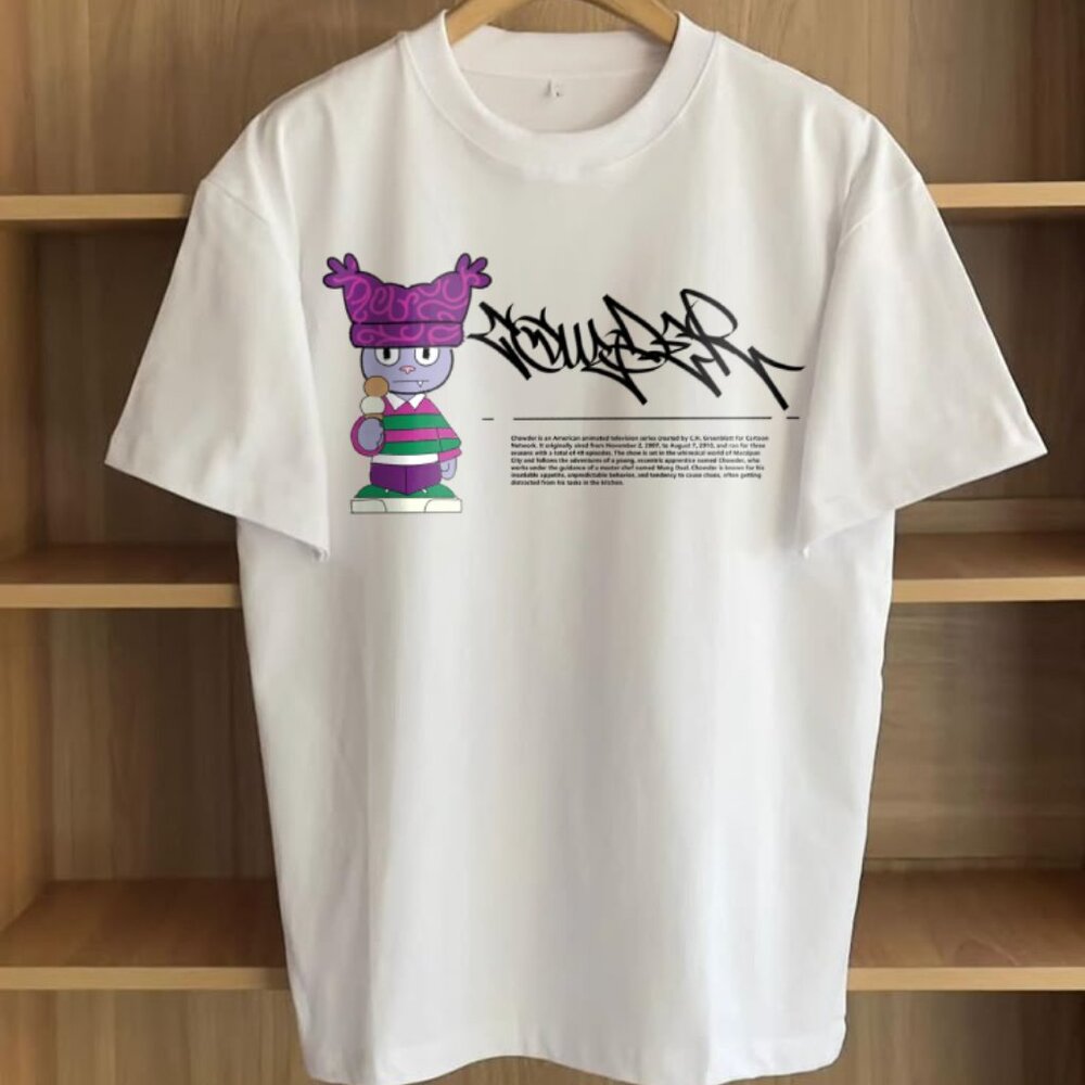 chowder graphic t